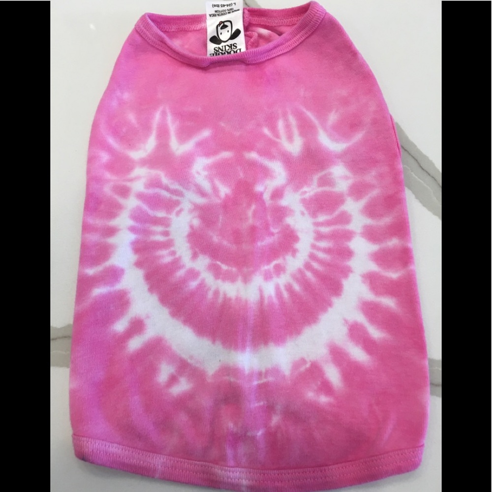 ***SALE***NWOT Custom Tie-Dyed Lucky Horseshoe Doggie Tee